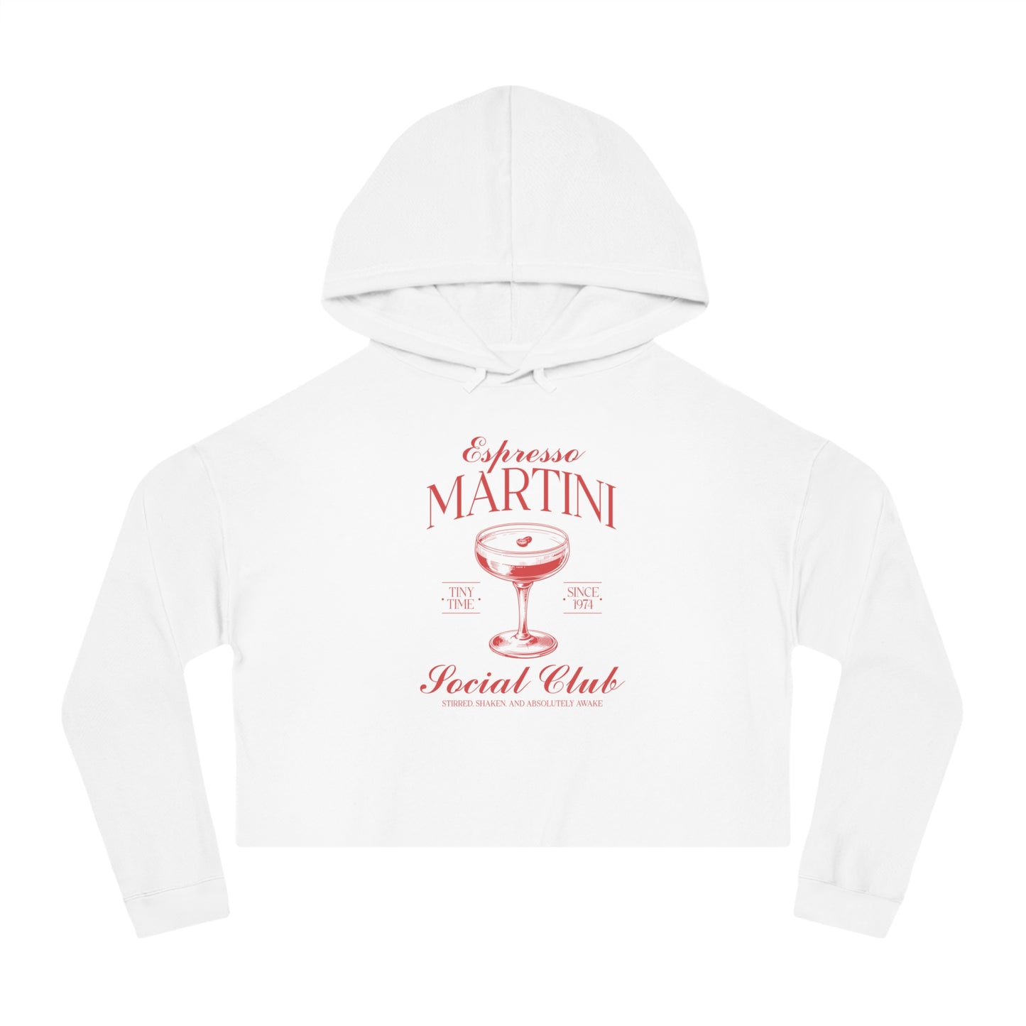 Espresso Martini Social Club | Women’s Cropped Hoodie
