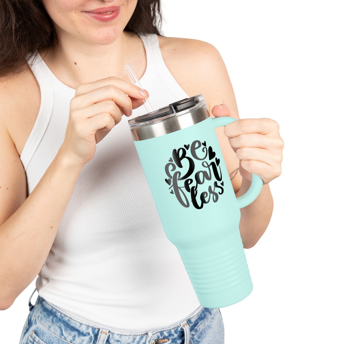 Be Fearless Insulated Travel Mug - 40oz