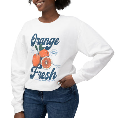Orange Fresh | Lightweight Sweatshirt