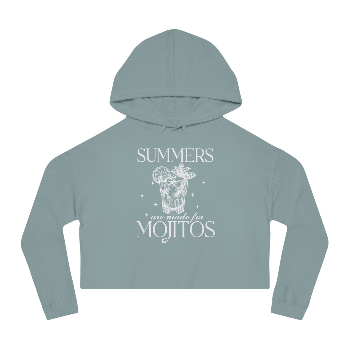 Summers Are For Mojitos | Women’s Cropped Hoodie