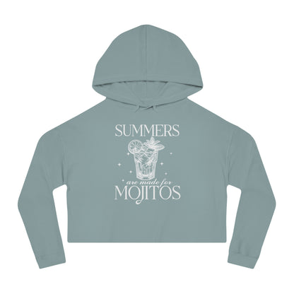 Summers Are For Mojitos | Women’s Cropped Hoodie