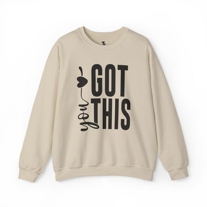 You Got This | Motivational Sweatshirt for Women, Sizes Up to 5XL
