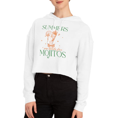 Summers Are For Mojitos | Women’s Cropped Hoodie
