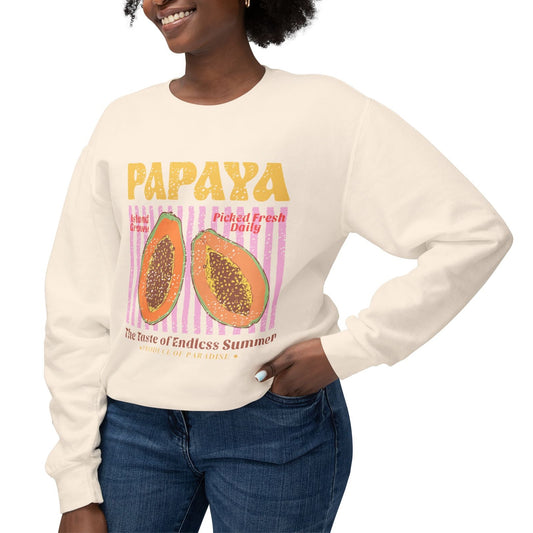 Papaya Summer | Lightweight Sweatshirt