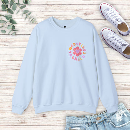 Good Vibes Retro Sweatshirt