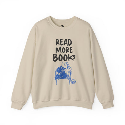 Read More Books | Cozy Women's Crewneck Sweatshirt