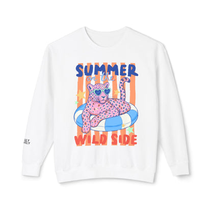 Summer On The Wild Side | Lightweight Crewneck Sweatshirt