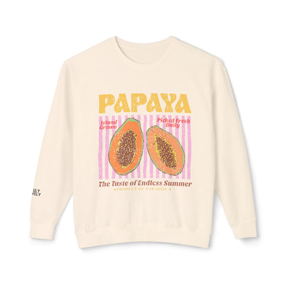 Papaya Summer | Lightweight Sweatshirt