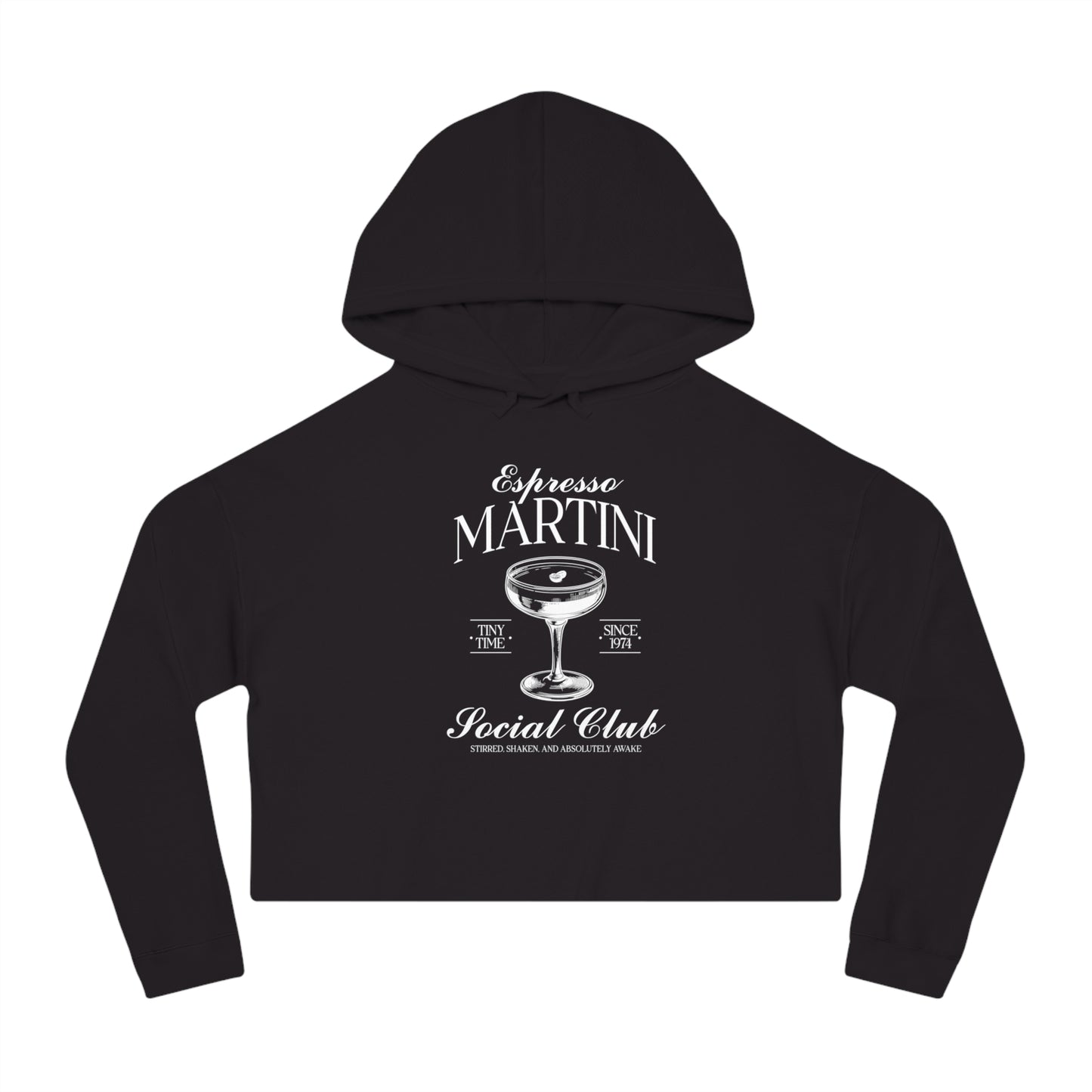Espresso Martini Social Club | Women’s Cropped Hoodie