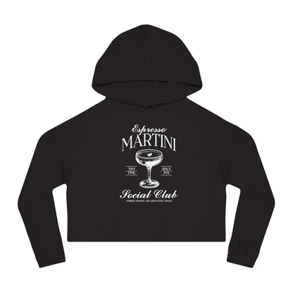 Espresso Martini Social Club | Women’s Cropped Hoodie
