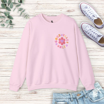 Good Vibes Retro Sweatshirt