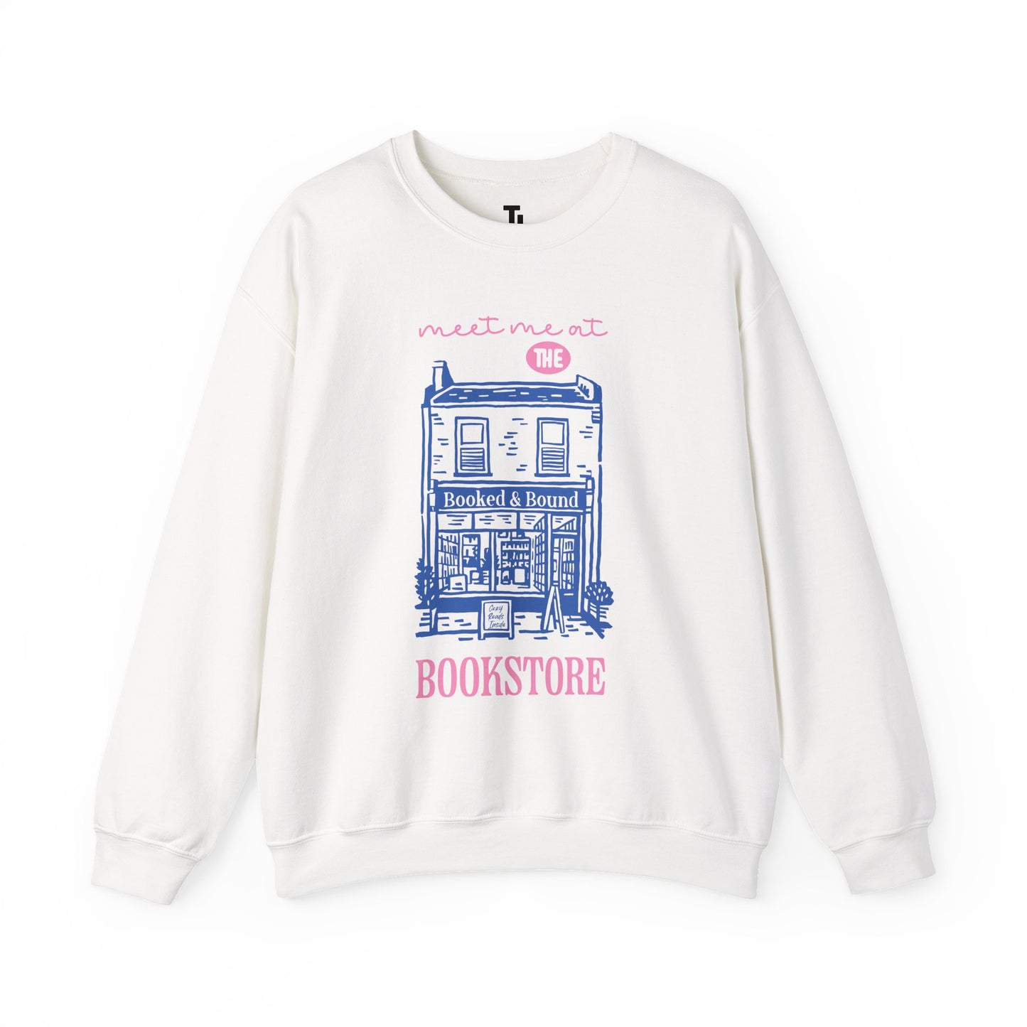 Meet Me At The Bookstore | Cozy Crewneck Sweatshirt