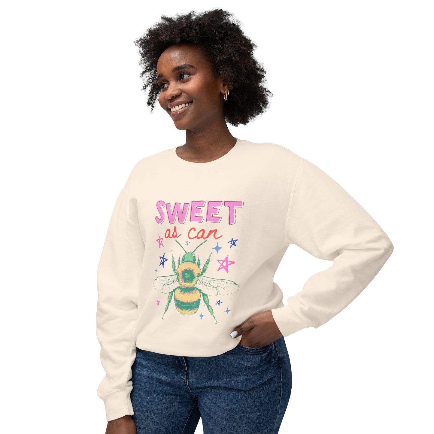Sweet As Can Bee | Lightweight Sweatshirt