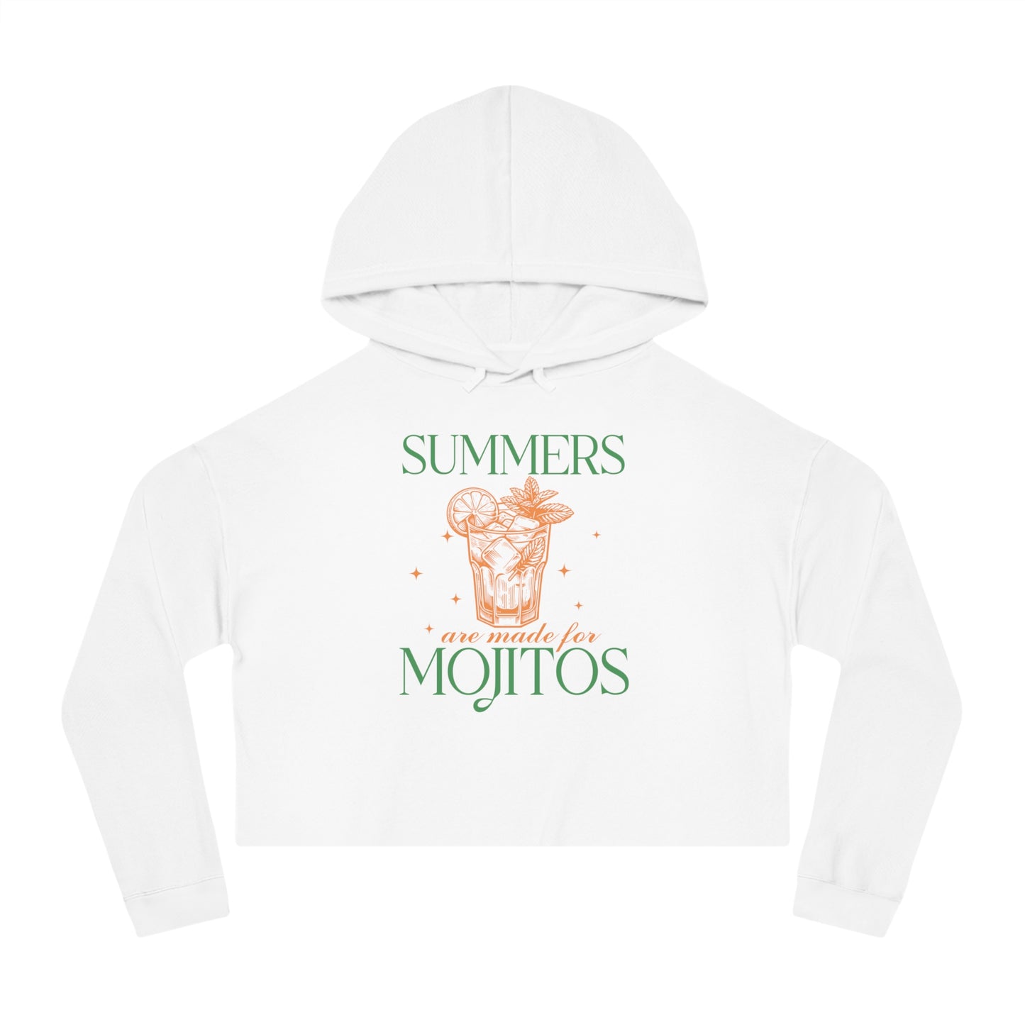 Summers Are For Mojitos | Women’s Cropped Hoodie