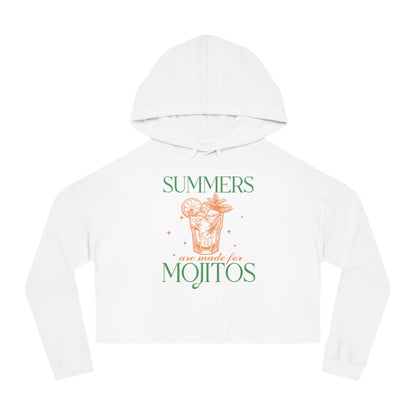 Summers Are For Mojitos | Women’s Cropped Hoodie