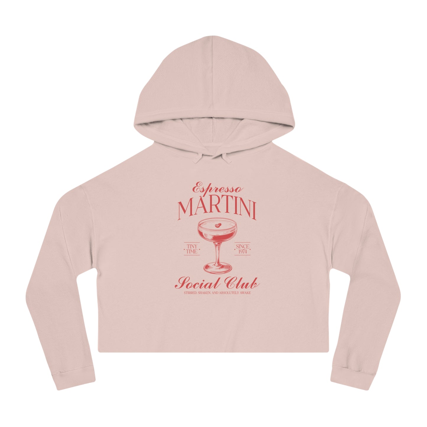 Espresso Martini Social Club | Women’s Cropped Hoodie