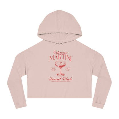 Espresso Martini Social Club | Women’s Cropped Hoodie