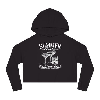 Summer Babe | Women’s Cropped Hooded Sweatshirt