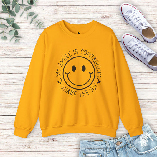 My Smile Is Contagious Sweatshirt