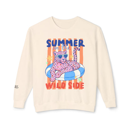 Summer On The Wild Side | Lightweight Crewneck Sweatshirt