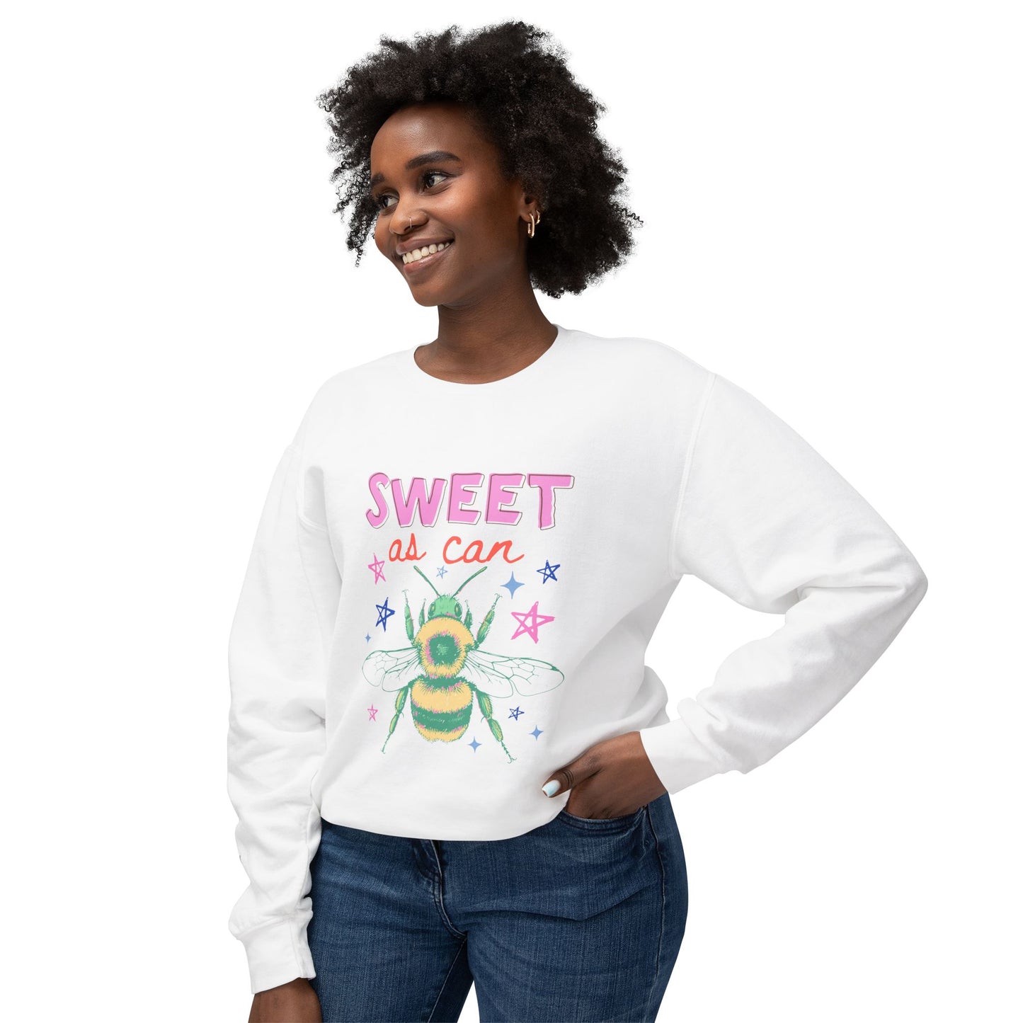 Sweet As Can Bee | Lightweight Sweatshirt