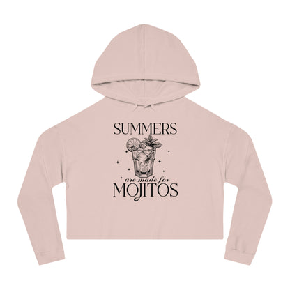 Summers Are For Mojitos | Women’s Cropped Hoodie