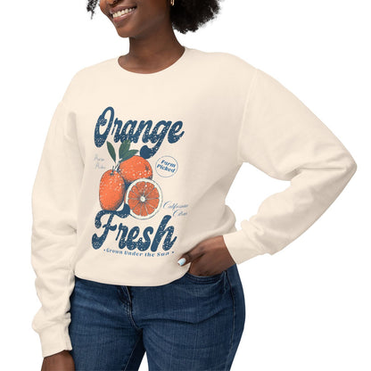 Orange Fresh | Lightweight Sweatshirt