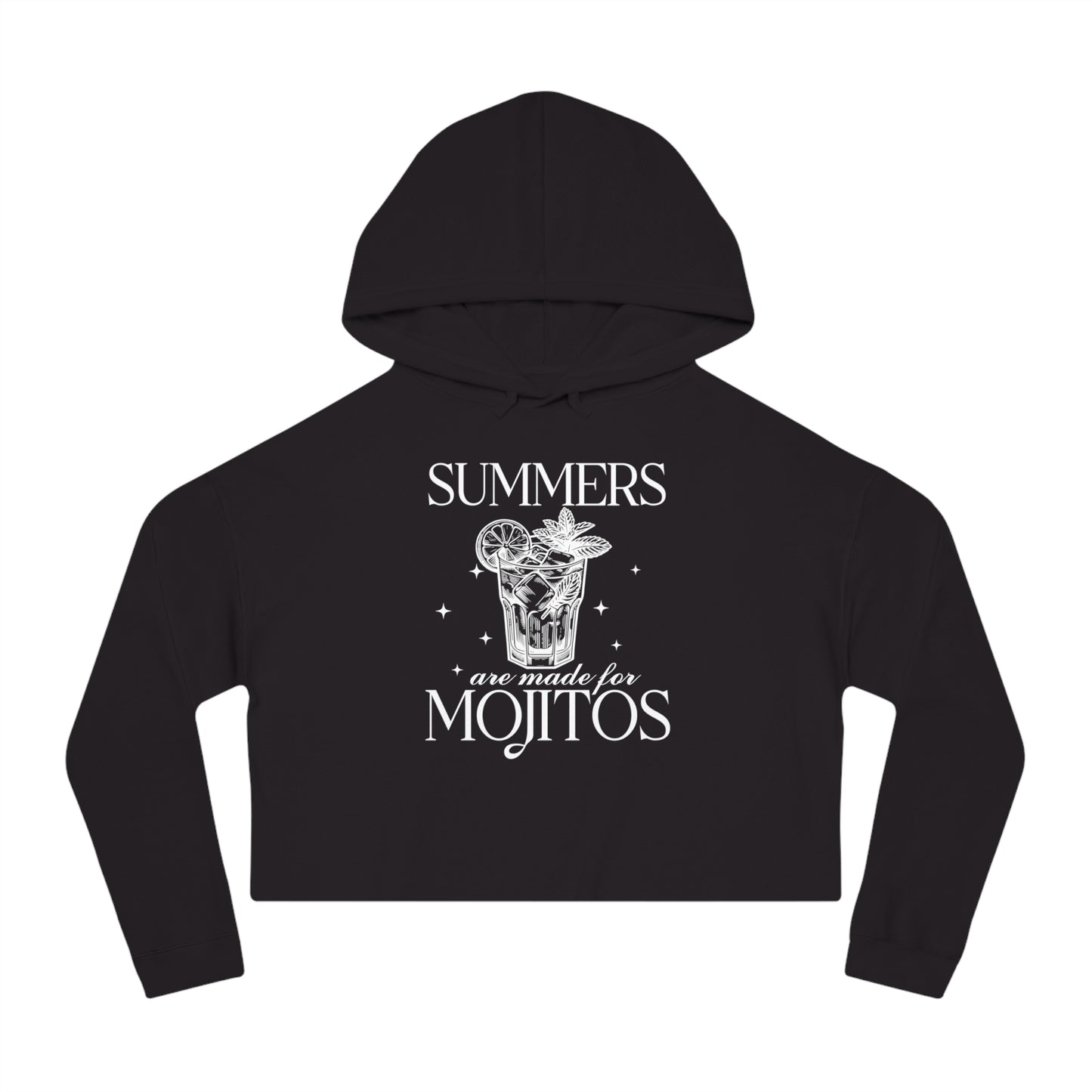 Summers Are For Mojitos | Women’s Cropped Hoodie