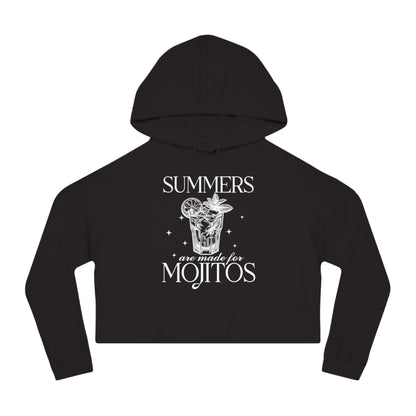 Summers Are For Mojitos | Women’s Cropped Hoodie