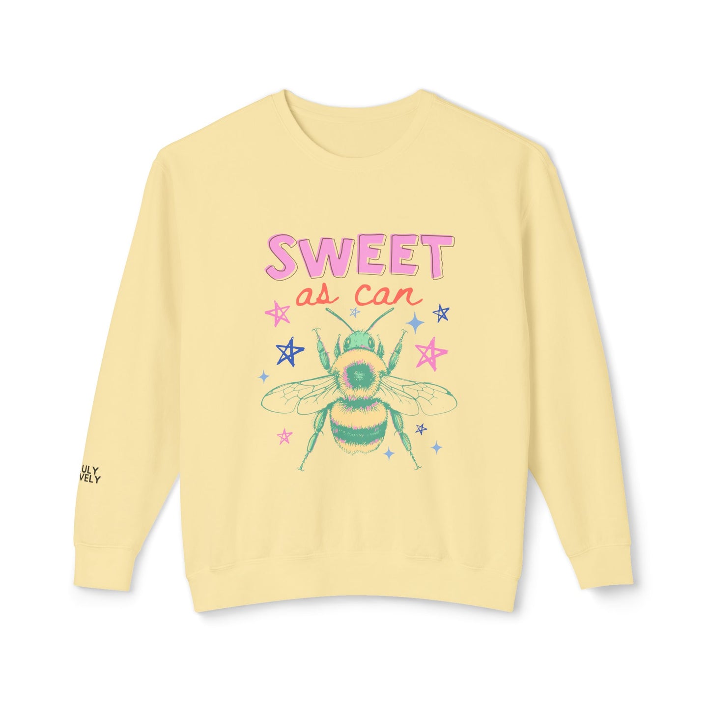 Sweet As Can Bee | Lightweight Sweatshirt