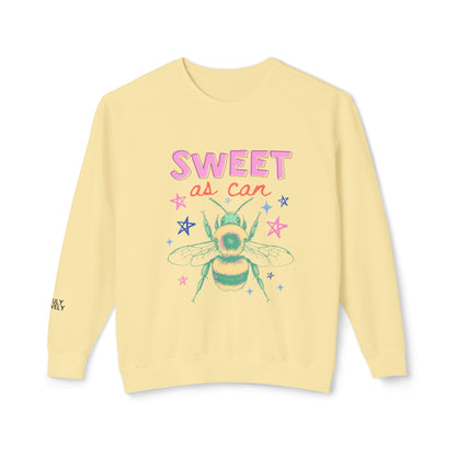 Sweet As Can Bee | Lightweight Sweatshirt